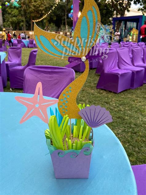 Mermaid Party Decoration Details – Surprise Planners