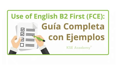 Use Of English B2 First Fce Guía Completa Con Ejercicios