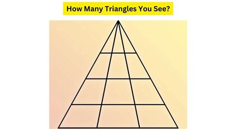 Test Your Iq How Fast You Can Count The Total Number Of Triangles In