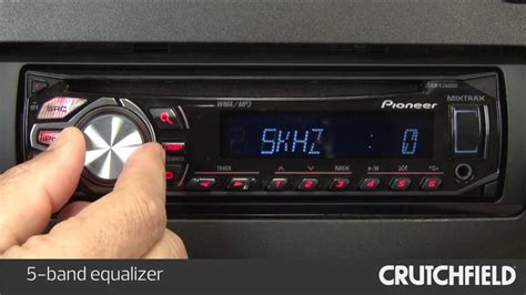 Pioneer Deh X4600bt Car Stereo Display And Controls Demo Crutchfield