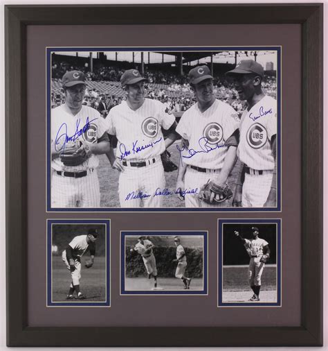 Lot Detail 1969 Ernie Banks Ron Santo Don Kessinger Glenn Beckert