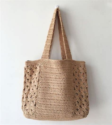 Moda Bag Woven Bag Crochet Shoulder Bags Crochet Bag Pattern