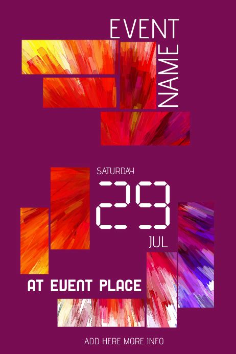 Copy Of Event Flyer Template Postermywall