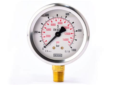 Wika Bar Pressure Gauge Surkon International