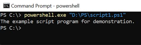 Run PowerShell Script From CMD ShellGeek