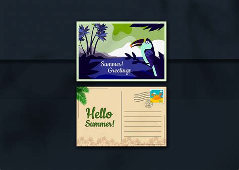 Postcard Designs Behance