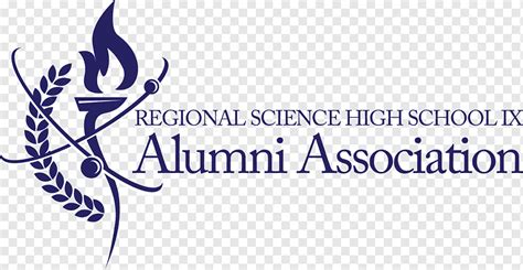 Logo Alumni Association Alumnus School University School Blue Text