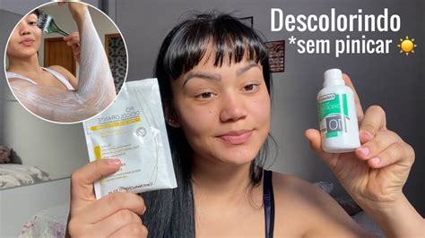 Como Descolorir Os Pelos Em Casa - Descolorindo os pelos em casa ☀️ - YouTube