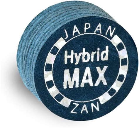 ZAN HYBRID MAX Pool Billiard CUE TIP 8 Layers 13 Or 14 Mm GENUINE