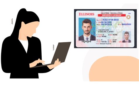 Purchase Authentic Looking Illinois Fake Ids At Idpapa Your Trusted