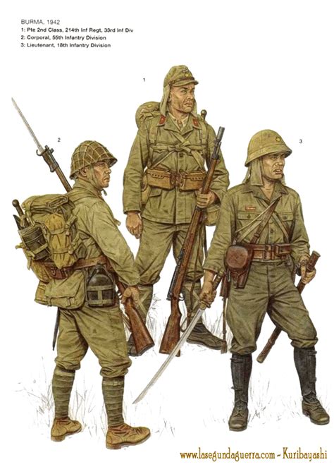 IJA, Burma 1942 | Wwii uniforms, Wwii, Japanese uniform