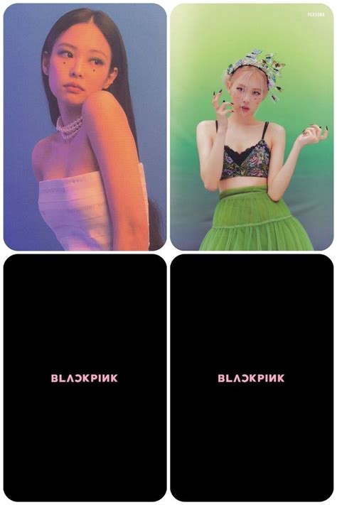 Photocards Blackpink Adesivos Bonitos Fotos Adesivos Sticker