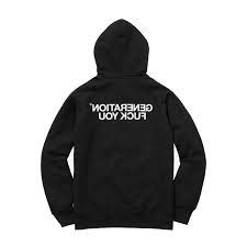 SUPREME undercover GENERATION FUCK YOU ZIP UP HOODY Sサイズ アンダーカバー パーカ