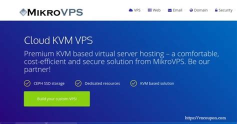 Mikrovps Cloud Kvm Vps With Dmca Free Vn Coupon