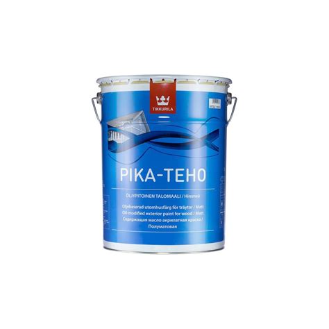 Акрилатная краска по дереву с доб. масла TIKKURILA Пика Техо, база С ...