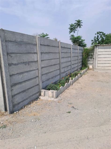 Concrete Polished Plain Concrette Precast Compound Wall For Boundaries