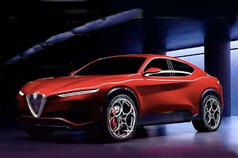 Alfa Romeo E Suv Sarà Il Ferrari Purosangue Del Biscione Render