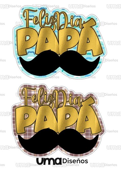 Cake Topper Feliz Dia Papa Dad Padre En Im Genes De Feliz D A