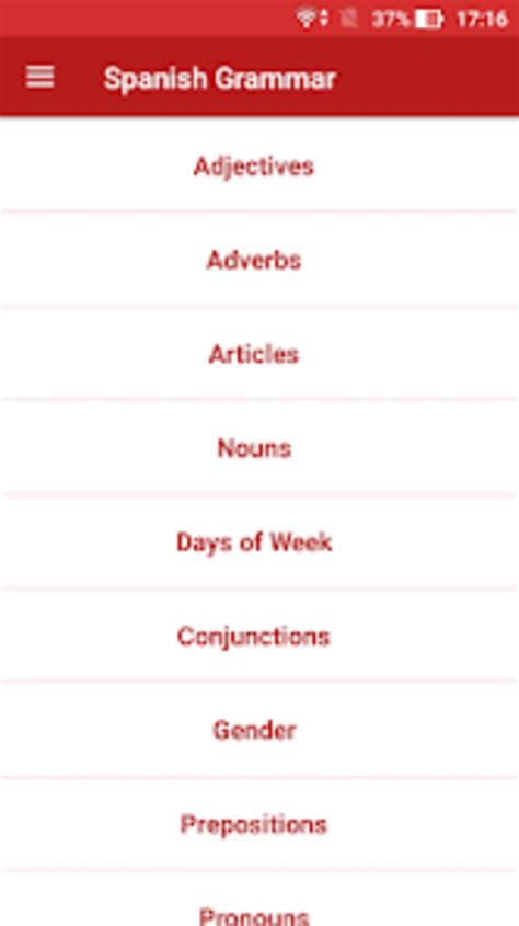 Spanish Grammar Offline Apk Para Android Download