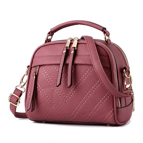 Pu Leather Small Female Shoulder Bag Buy Womens Bags