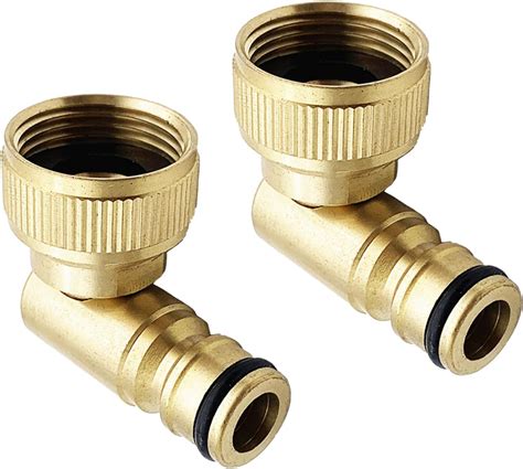 Tesmotor 2pcs Angled Tap Connector Plug System 3 4 Inch Internal