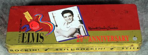 Russell Stover Candies Still Rocking 20th Anniversary Elvis Presley Tin