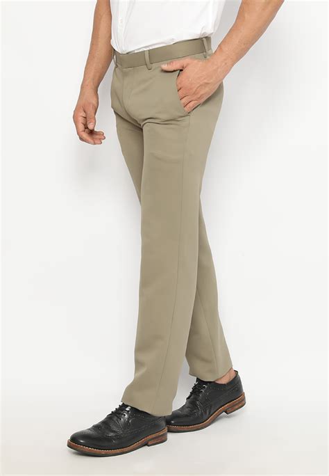 Jobb Zander Celana Panjang Pria Slim Fit Khaki Yukshopping