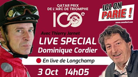 ICI on PARIE Qatar Arc de Triomphe 2021 Quinté pronostics en live