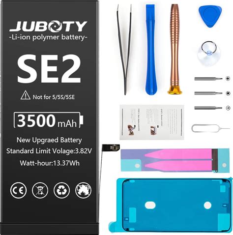 Amazon Juboty Mah Battery For Iphone Se Li Ion Internal