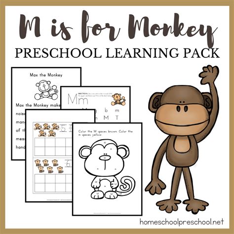 Free Printable Preschool Monkey Activities