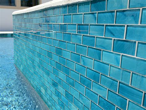 Artistry In Mosaics Releases Aqua Subway Tiles Pool Spa News