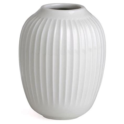 Kähler Design Hammershoi Vase 10cm weiß kostenloser Versand