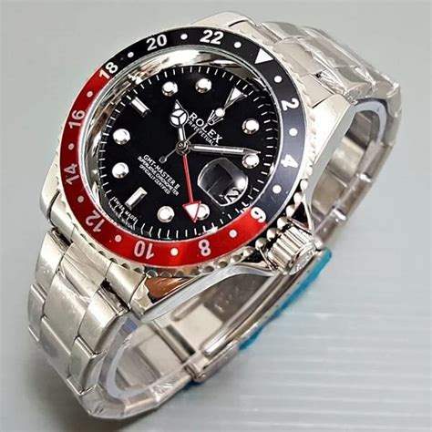 Jual Jam Tangan Pria Rolex Otomatis Gmt Master Rolex Skeleton Automatic