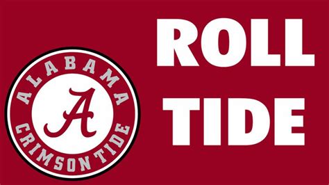 Download High Quality alabama football logo roll tide Transparent PNG ...