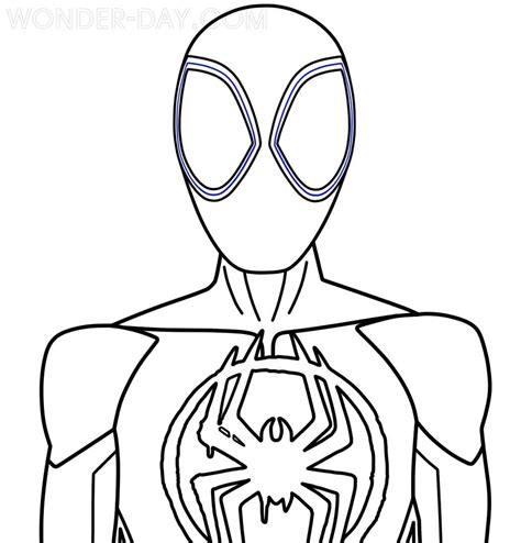 Spider Man Across The Spider Verse Coloring Sheet - Free Printable ...