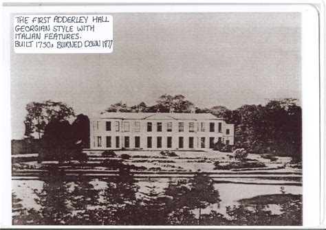 Photo The First Adderley Hall Adderley Heritage Trail