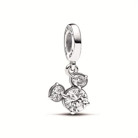 Charm Pendant Tête de Mickey Scintillante Disney x Pandora 3 Suisses