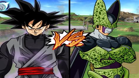 Goku Black VS Cell DBZ Budokai Tenkaichi 3 Armageddon Mod YouTube