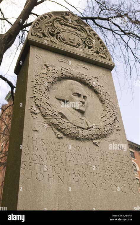 John hancock grave tomb hi-res stock photography and images - Alamy