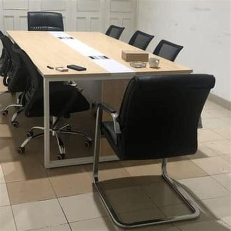 Jual Meja Meeting Meja Kantor Uno New Modern 240cm Uct 7763n Shopee