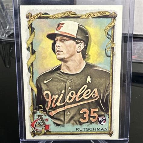 Topps Allen Ginter Adley Rutschman Rc Ebay