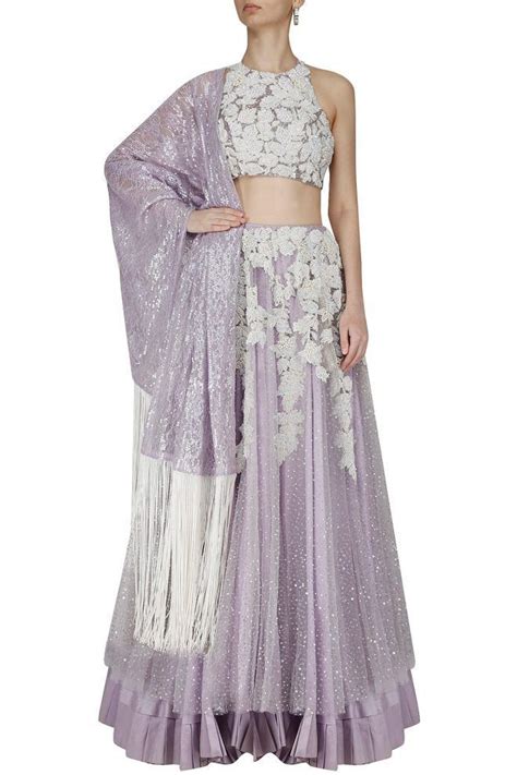 Beautiful Lilac Lehengas You Can Pick For A Day Wedding This Season