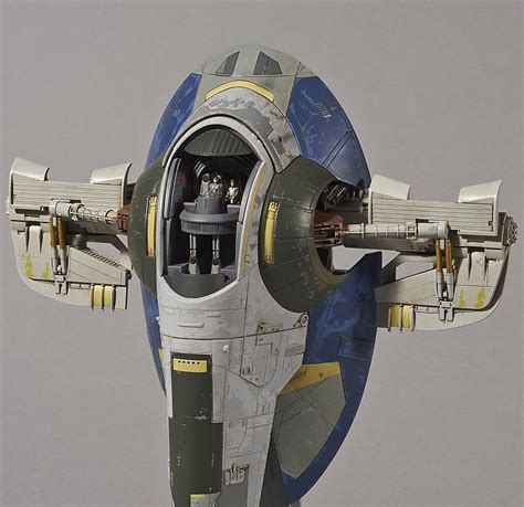 Bandai 1/144 Star Wars: Slave I (Jango Fett Ver.) Kit - Hobbies N Games