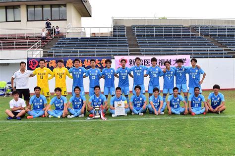 【新潟医療福祉大学・男子サッカー部】昨年の悔しさを胸に！ 総理大臣杯日本大学サッカートーナメントに出場 Nsgグループ