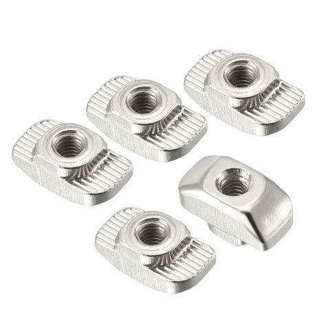 Uxcell Sliding T Slot Nuts M4 Half Round Roll In T Nut For 3030 Series