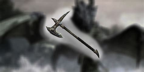 Skyrim Fan Creates Incredible Real Life Version Of Ebony War Axe