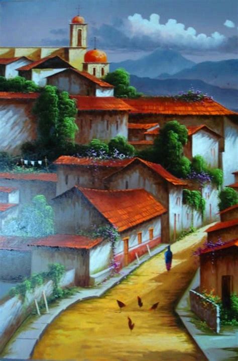 Historia y evolución de la pintura artística Oleos paisajes coloridos