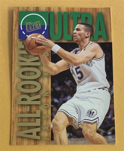 Fleer Ultra All Rookie Jason Kidd Of Insert Mavericks