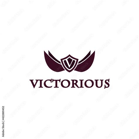 Victorious Logo Stock Vector | Adobe Stock