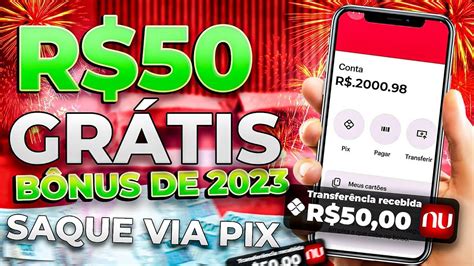 Ganhe R Reais No Cadastro Via Pix Novo App Pagando Por